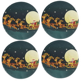 Hermia Salvamanteles Individuales Multicolor Set de 4